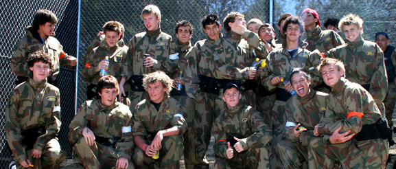 Youth Groups Paintball